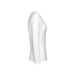 THC BUCHAREST WOMEN WH. T-shirt à manches longues ceinturé pour femmes – Image 4