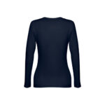 THC BUCHAREST WOMEN. T-shirt ceinturé à manches longues pour femmes en coton – Image 6