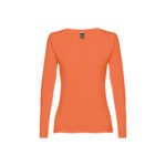 THC BUCHAREST WOMEN. T-shirt ceinturé à manches longues pour femmes en coton – Image 17