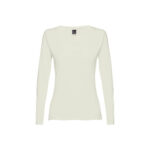 THC BUCHAREST WOMEN. T-shirt ceinturé à manches longues pour femmes en coton – Image 20