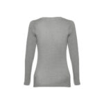 THC BUCHAREST WOMEN. T-shirt ceinturé à manches longues pour femmes en coton – Image 24