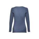 THC BUCHAREST WOMEN. T-shirt ceinturé à manches longues pour femmes en coton – Image 27