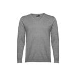 THC MILAN. Pull col V pour homme en coton et polyamide – Image 6