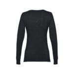 THC MILAN WOMEN. Pull à col V pour femmes en coton et polyamide – Image 2