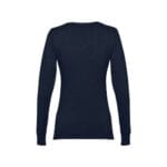 THC MILAN WOMEN. Pull à col V pour femmes en coton et polyamide – Image 4
