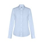 THC PARIS WOMEN. Chemise en popeline à manches longues pour femmes – Image 11