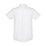 THC LONDON WH. Chemise oxford à manches courtes pour homme. Couleur blanche – Image 3