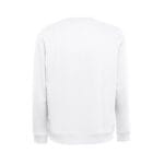 THC COLOMBO WH. Sweat-shirt (unisexe) en éponge italienne sans carte. Couleur blanche – Image 3