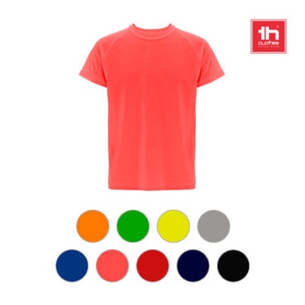 THC MOVE. T-shirt technique à manches courtes en polyester
