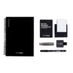 STARTER KIT INFINITEBOOK A5. Le set comprend un "Infinitebook", un kit de nettoyage, un marqueur et un porte-marqueur – Image 9
