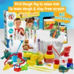 Modeling Dough Factory Kit III. Jeu éducatif livré avec un sac cadeau en papier kraft (100 g/m²) – Image 5