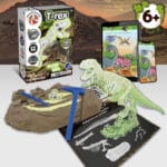 Fossil Excavation Kit II. Jeu éducatif livré avec un sac cadeau en papier kraft (90 g/m²) – Image 4