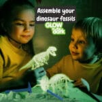 2 in 1 Fossil Excavation Kit V. Jeu éducatif livré avec un sac cadeau pliable en 190T – Image 7