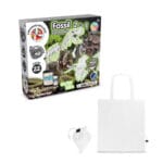 2 in 1 Fossil Excavation Kit V. Jeu éducatif livré avec un sac cadeau pliable en 190T – Image 10