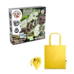 2 in 1 Fossil Excavation Kit V. Jeu éducatif livré avec un sac cadeau pliable en 190T – Image 11