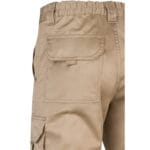 VL LUGH. Pantalon stretch, multipoches (240g/m²) en coton (46%), EME (38%) et polyester (16%) – Image 61