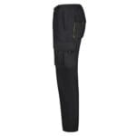 VL HYPNOS. Pantalon sergé, bicolore, multipoches (200g/m²), en coton (35%) et polyester (65%) – Image 4