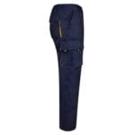 VL HYPNOS. Pantalon sergé, bicolore, multipoches (200g/m²), en coton (35%) et polyester (65%) – Image 9