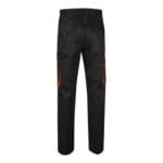 VL HYPNOS. Pantalon sergé, bicolore, multipoches (200g/m²), en coton (35%) et polyester (65%) – Image 15