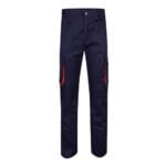VL HYPNOS. Pantalon sergé, bicolore, multipoches (200g/m²), en coton (35%) et polyester (65%) – Image 20