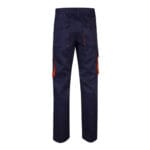 VL HYPNOS. Pantalon sergé, bicolore, multipoches (200g/m²), en coton (35%) et polyester (65%) – Image 21