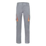VL HYPNOS. Pantalon sergé, bicolore, multipoches (200g/m²), en coton (35%) et polyester (65%) – Image 26