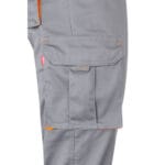VL HYPNOS. Pantalon sergé, bicolore, multipoches (200g/m²), en coton (35%) et polyester (65%) – Image 30
