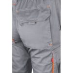 VL HYPNOS. Pantalon sergé, bicolore, multipoches (200g/m²), en coton (35%) et polyester (65%) – Image 31