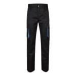 VL HYPNOS. Pantalon sergé, bicolore, multipoches (200g/m²), en coton (35%) et polyester (65%) – Image 32