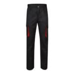 VL HYPNOS. Pantalon sergé, bicolore, multipoches (200g/m²), en coton (35%) et polyester (65%) – Image 50