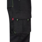 VL HYPNOS. Pantalon sergé, bicolore, multipoches (200g/m²), en coton (35%) et polyester (65%) – Image 72
