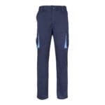 VL HYPNOS. Pantalon sergé, bicolore, multipoches (200g/m²), en coton (35%) et polyester (65%) – Image 73