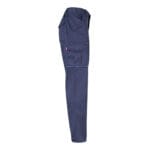 VL HYPNOS. Pantalon sergé, bicolore, multipoches (200g/m²), en coton (35%) et polyester (65%) – Image 76