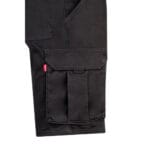 VL HEBE. Bermuda stretch, multipoches (240g/m²), en coton (46%), EME (38%) et polyester (16%) – Image 6