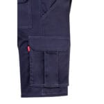 VL HEBE. Bermuda stretch, multipoches (240g/m²), en coton (46%), EME (38%) et polyester (16%) – Image 12