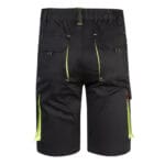 VL HEMERA. Bermuda stretch bicolore, multipoches (240g/m²), en coton (46%), EME (38%) et polyester (16%) – Image 2