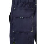 VL HEMERA. Bermuda stretch bicolore, multipoches (240g/m²), en coton (46%), EME (38%) et polyester (16%) – Image 13