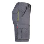 VL HEMERA. Bermuda stretch bicolore, multipoches (240g/m²), en coton (46%), EME (38%) et polyester (16%) – Image 17
