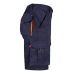 VL HEMERA. Bermuda stretch bicolore, multipoches (240g/m²), en coton (46%), EME (38%) et polyester (16%) – Image 29