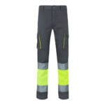 VL ZEUS LARGE. Pantalon stretch multipoches bicolore (240g/m²), en coton (46%), EME (38%) et polyester (16%) – Image 7