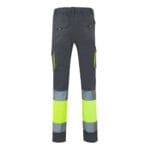 VL ZEUS LARGE. Pantalon stretch multipoches bicolore (240g/m²), en coton (46%), EME (38%) et polyester (16%) – Image 8