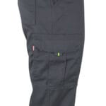 VL ZEUS LARGE. Pantalon stretch multipoches bicolore (240g/m²), en coton (46%), EME (38%) et polyester (16%) – Image 11