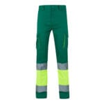 VL ZEUS LARGE. Pantalon stretch multipoches bicolore (240g/m²), en coton (46%), EME (38%) et polyester (16%) – Image 13