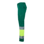 VL ZEUS LARGE. Pantalon stretch multipoches bicolore (240g/m²), en coton (46%), EME (38%) et polyester (16%) – Image 15