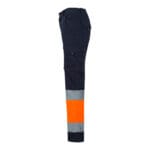 VL ZEUS LARGE. Pantalon stretch multipoches bicolore (240g/m²), en coton (46%), EME (38%) et polyester (16%) – Image 21