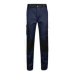 VL NJORD. Pantalon sergé, bicolore, multipoches (240 g/m²), en coton (35%) et polyester (65%) – Image 4