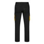 VL FIDES. Pantalon stretch bicolore, multipoches (240g/m²), en coton (46%), EME (38%) et polyester (16%) – Image 2