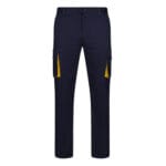 VL FIDES. Pantalon stretch bicolore, multipoches (240g/m²), en coton (46%), EME (38%) et polyester (16%) – Image 5