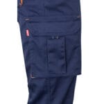 VL FIDES. Pantalon stretch bicolore, multipoches (240g/m²), en coton (46%), EME (38%) et polyester (16%) – Image 18