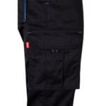 VL FIDES. Pantalon stretch bicolore, multipoches (240g/m²), en coton (46%), EME (38%) et polyester (16%) – Image 30